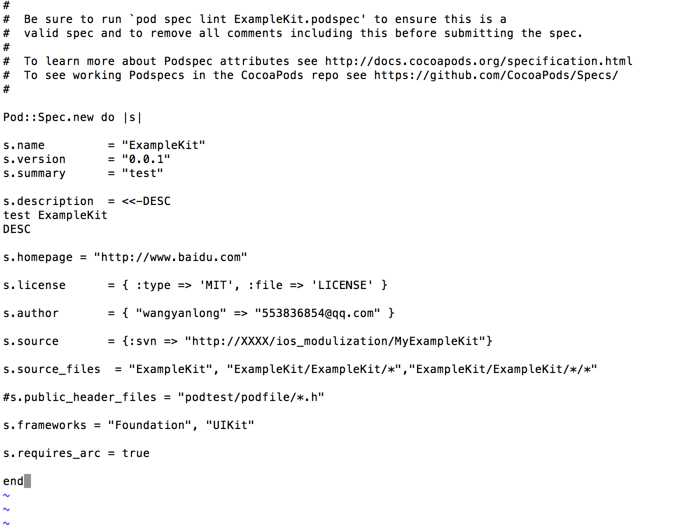 ExampleKit.podspec修改版